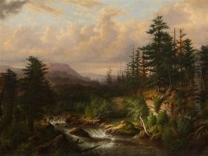 Romantic Forest by Heinrich Vianden
