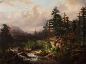 Romantic Forest by Heinrich Vianden