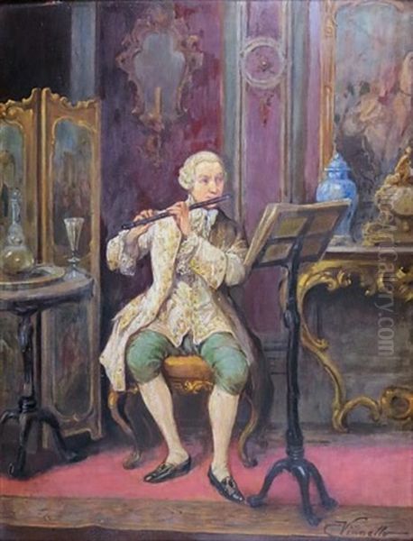 Le Joueur De Flute Traversiere - view 1
