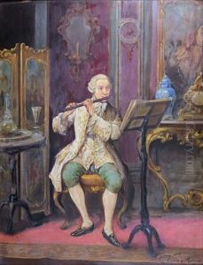 Le Joueur De Flute Traversiere Le Joueur De Flute Traversiere