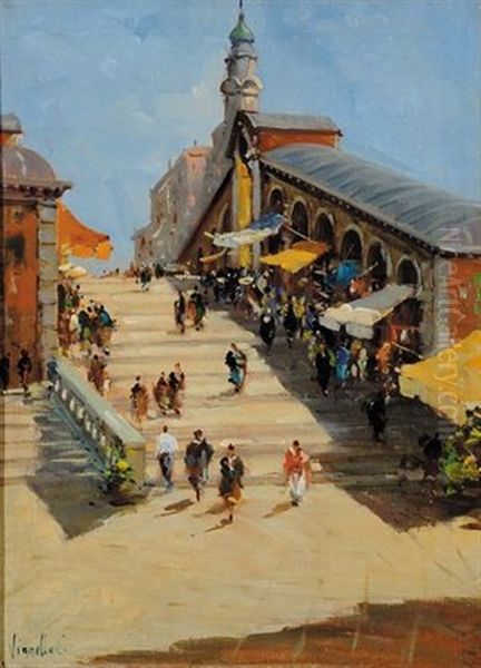 Il Ponte Di Rialto A Venezia - view 1