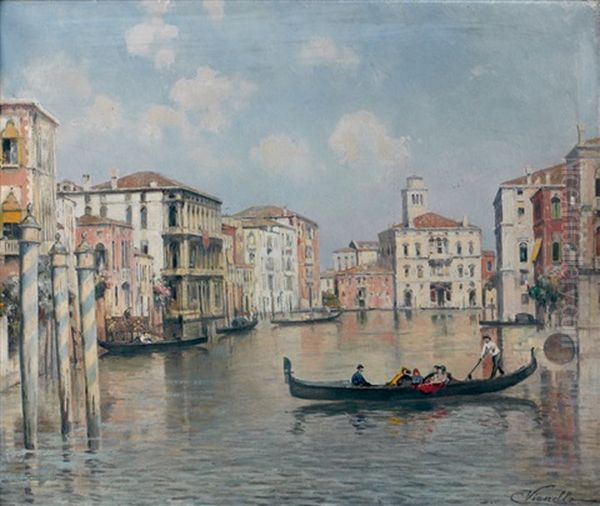 Vue D'un Canal A Venise - view 1