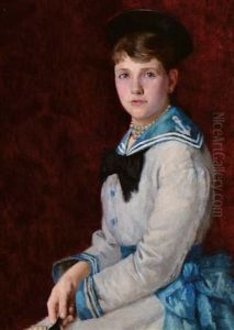 Fanciulla Con Ventaglio