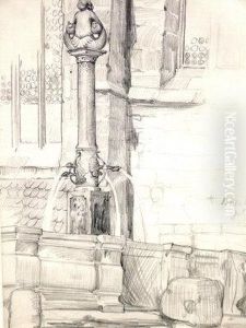 Rothenburg, Street Fountain