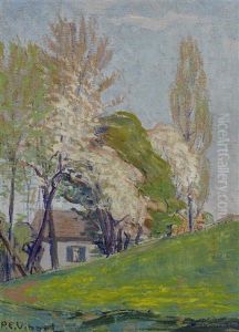 Moulin Au Printemps by Pierre Eugene Vibert