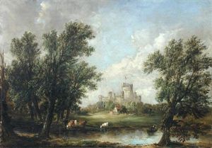 Eton Grounds by Alfred Vickers