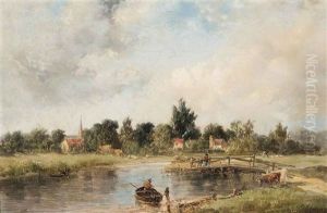 The Thames At Clewer, Near Windsor