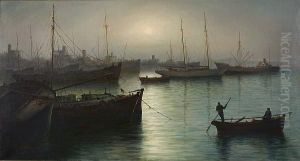 View Of Piraeus by Alex Brickman