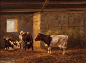 Cattle In A Stable Cattle In A Stable