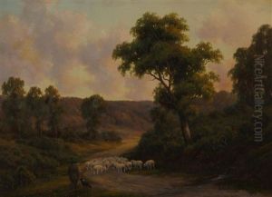 A Devonshire Lane, England