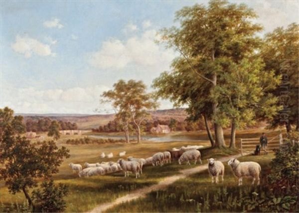 Idyllic English Pasture - view 1