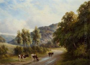 Cattle On A Lane