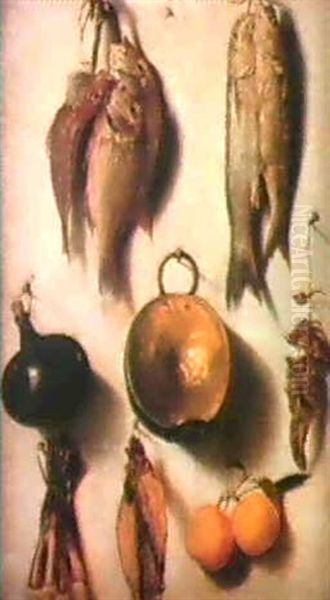 Trompe-l'oeil Aux Poissons Et Aux Piments - view 1