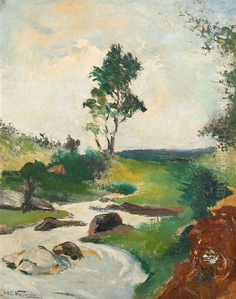 Paisaje Con Arroyito - view 1