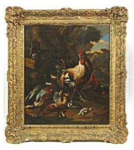 Basse Cour by Giacomo (Jacobus) Victors