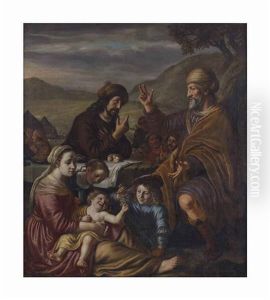 Laban Reconciled With Jacob by Jan Victors