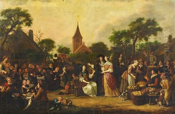 Niederlandisches Kirchweihfest - view 1