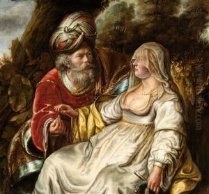 Judah Giving His Ring To Tamar by Jan Victors