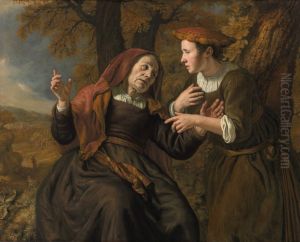 Ruth And Naomi by Jan Victors