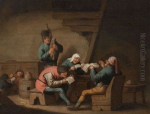 Peasants Playing Music