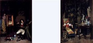 Le Jeune Peintre A Son Chevalet Le Jeune Peintre A Son Chevalet