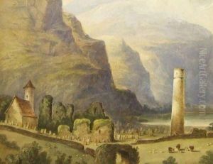 Landscape With Tower And Ruined Abbey