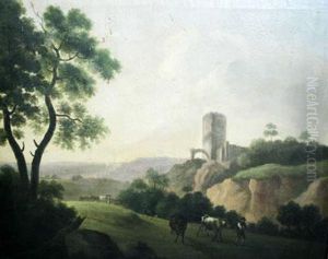 Campagna Romana by Frederick Lee Bridell