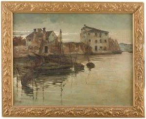 Fischerhafen Mit Alten Hausern
