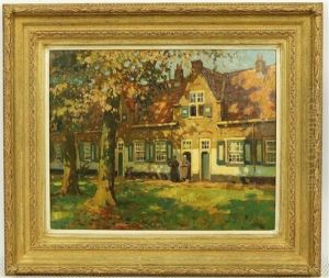 Buurpraatje In Het Heilige Geest Hofje In Naaldwijk