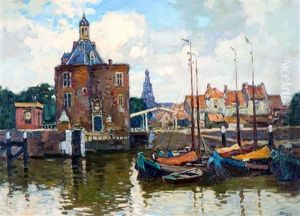 De Haven Van Enkhuizen Met De Dromedaris