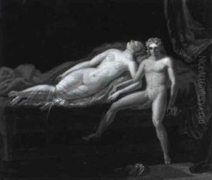 Amor Und Psyche by Joseph Marie Vien the Younger