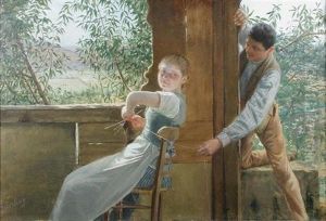 Flirtation by Antoine Vierling