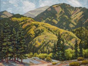 Red River Canyon by Carlos Vierra