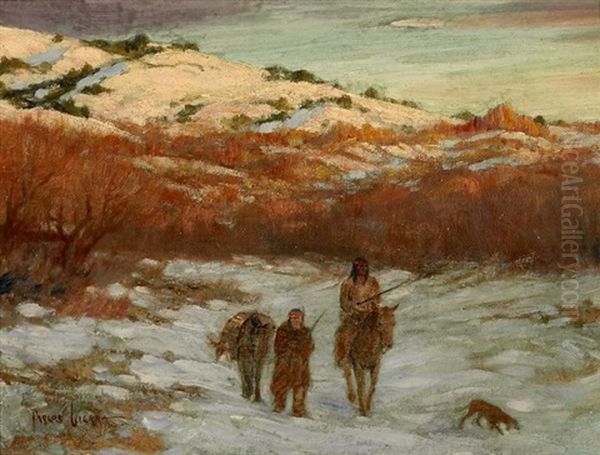 Hunters In The Snow - view 1