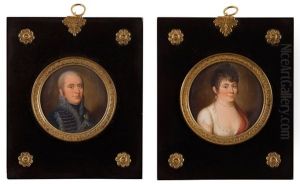 Jacob Otto Cronstedt (1766-1828) & Ulrika Eleonora Cronstedt (born Wrangel Af Sauss) (1768-1829) (pair)