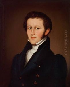 Portrait Of Johan Gottfried Burman Becker