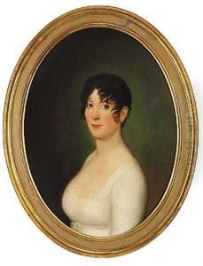 Portraetter Af Etatsraad Lund Og Hustru (pair)