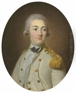 Portrait Of A Junior Officer Of The French Royal Infantry, Bust-length