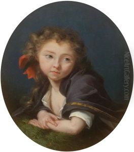 Portrait Of A Girl, Probably Mademoiselle Dorion