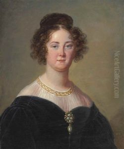Portrait Of Madame Ditte, Half-length
