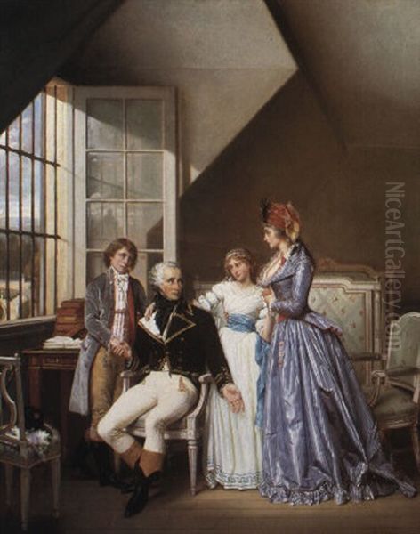 Visite De Josephine De Beauharnais . Son Mari... - view 1