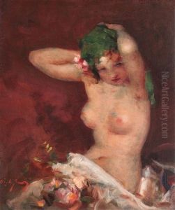 Intimacy by Bertalan (Bartholomaus) Vigh
