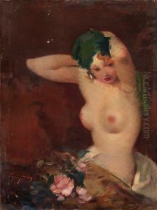 Nude by Bertalan (Bartholomaus) Vigh