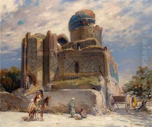 The Bibi-khanym Mosque In Samarkand The Bibi-khanym Mosque In Samarkand