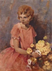 Madchen Mit Blumenstraus Madchen Mit Blumenstraus