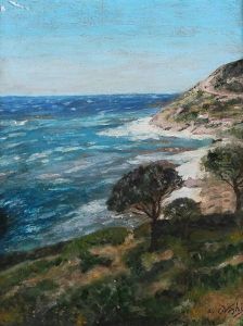 Paesaggio Sul Mare by Coriolano Vighi