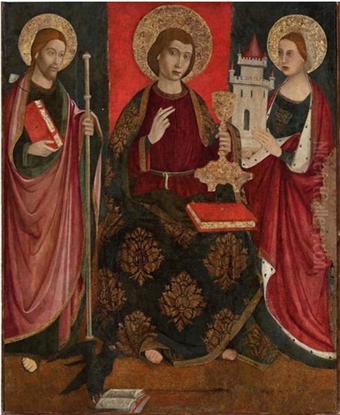 Saint John The Evangelist Enthroned - view 1