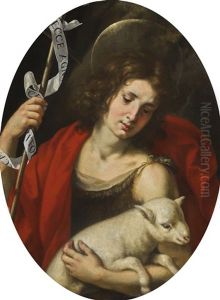 Saint John The Baptist by Jacopo Vignali
