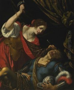 Jael And Sisera by Jacopo Vignali