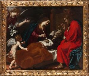 La Mort De Saint Joseph by Jacopo Vignali